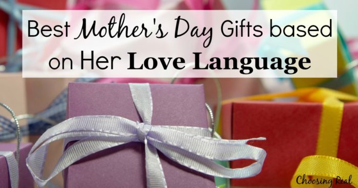Best Mother's Day Gifts based on Her Love Language, Mother's Day gift ideas