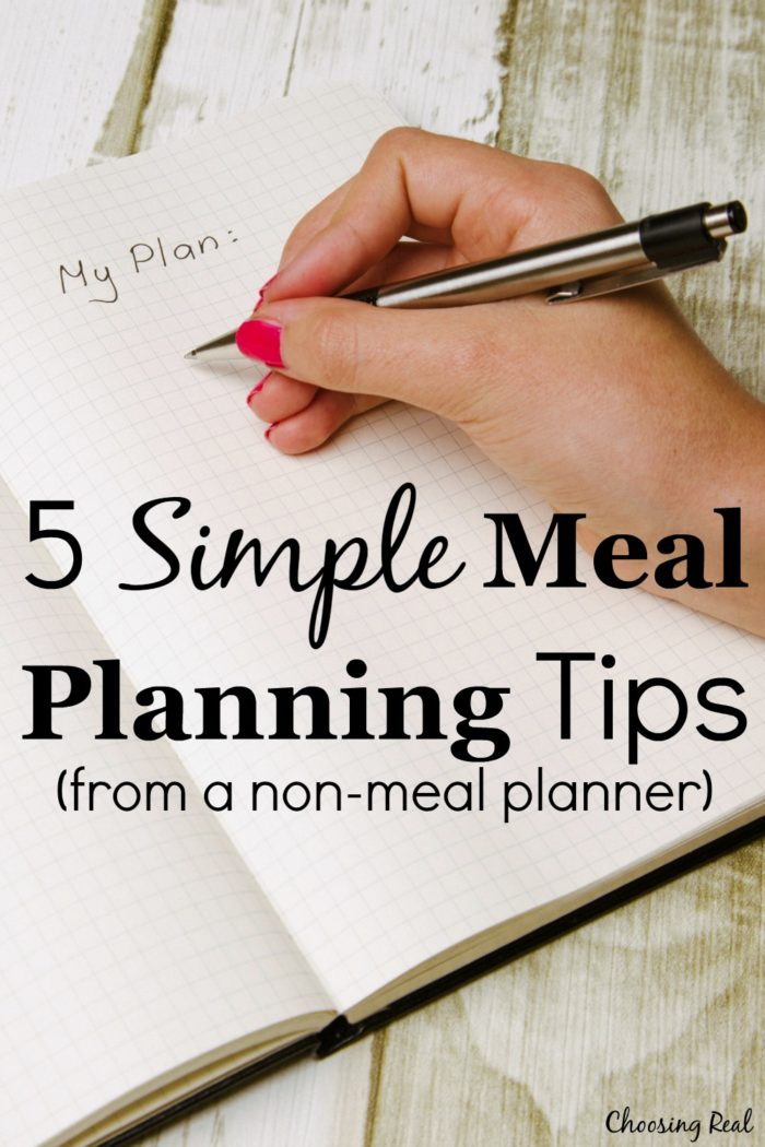 I have been horrible at meal planning in the past, so I have come up with a few simple meal planning tips that work for me. Maybe they will help you too!