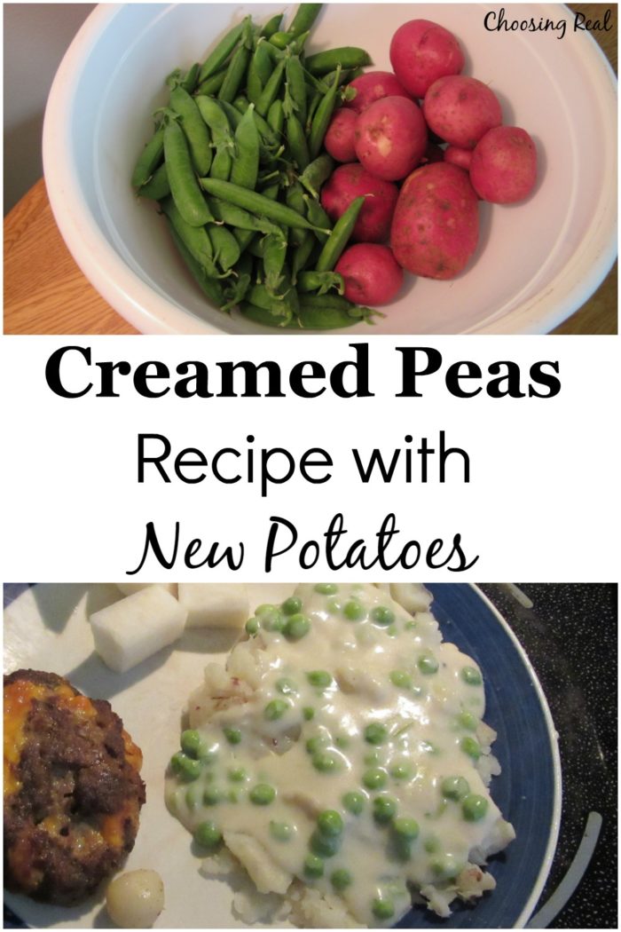 The first batch of creamed peas and new potatoes from our garden each spring was always a celebrated event in my house growing up.