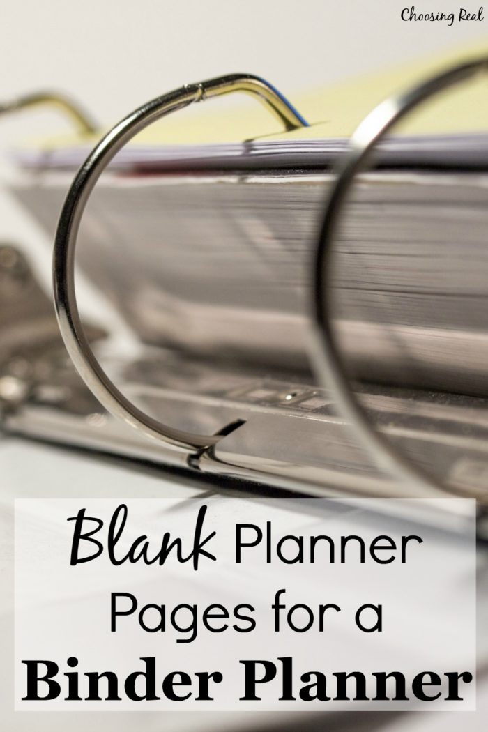 In my quest to find the perfect planner for me, I designed my own blank planner pages that include a monthly calendar, weekly planners, and notes pages.